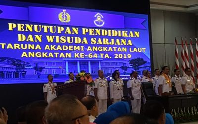 Ketua STIAMAK Hadiri Wisuda Sarjana AAL