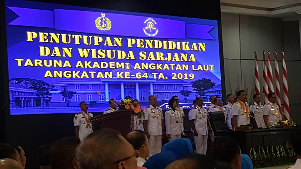 Ketua STIAMAK Hadiri Wisuda Sarjana AAL