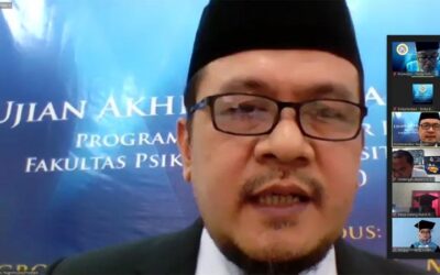 Doktor Ke-45, Ujian Akhir Disertasi Tahap II (Terbuka) Daring yang Pertama