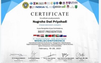 Stiamak Barunawati Raih The Best Dalam Jurnal Internasional